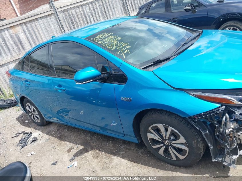 2018 Toyota Prius Prime Upgrade VIN: JTDKARFP2J3092050 Lot: 12049993
