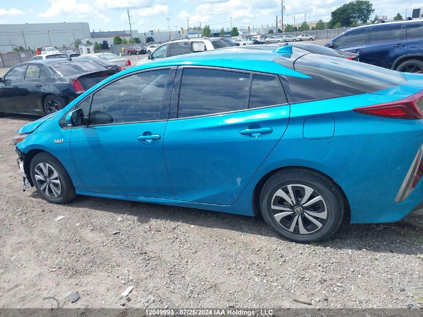 2018 Toyota Prius Prime Upgrade VIN: JTDKARFP2J3092050 Lot: 12049993