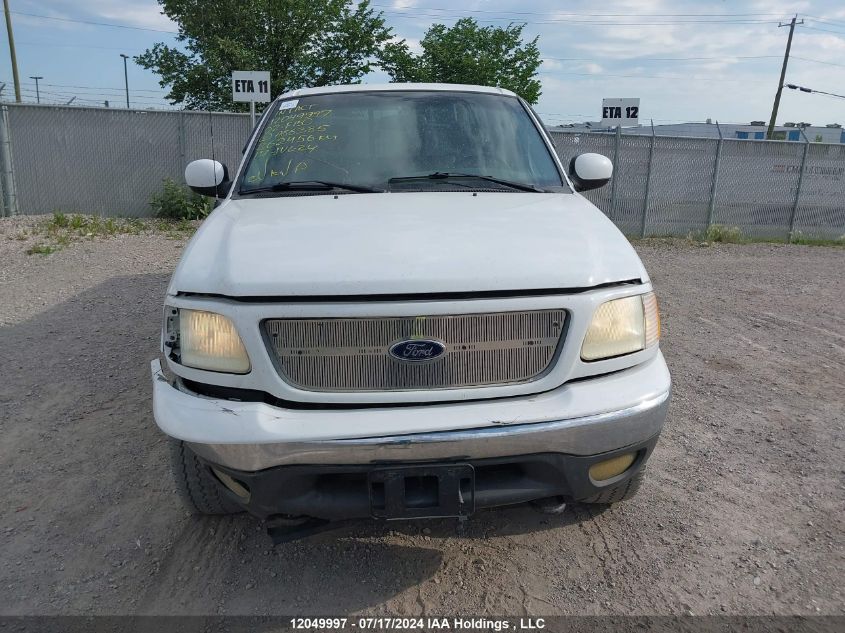 2002 Ford F150 VIN: 2FTRX18L72CA66385 Lot: 12049997