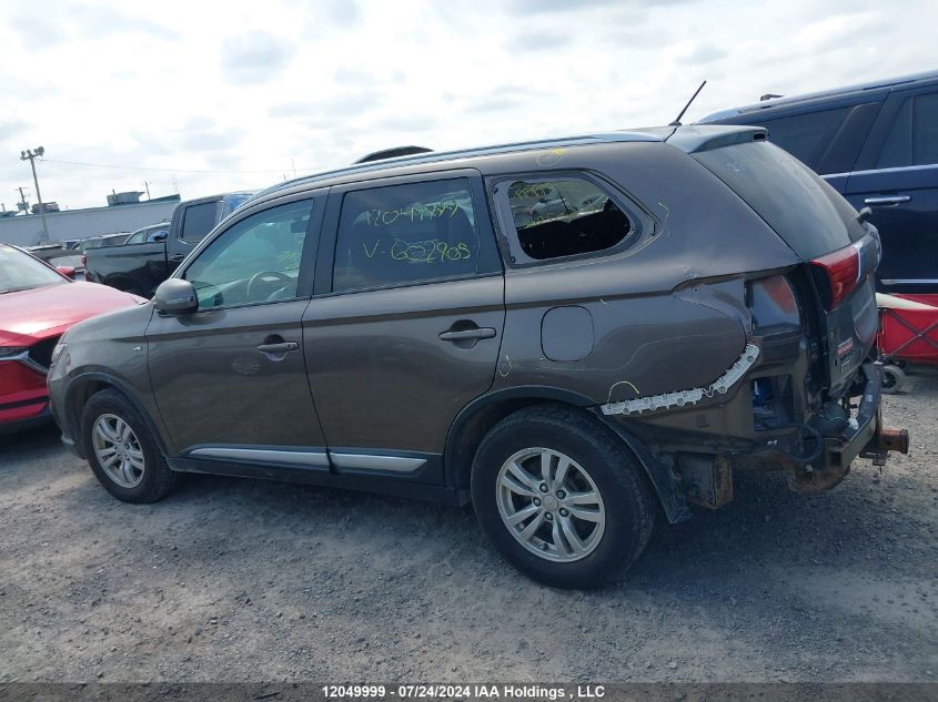 2016 Mitsubishi Outlander VIN: JA4JZ3AX9GZ602905 Lot: 12049999