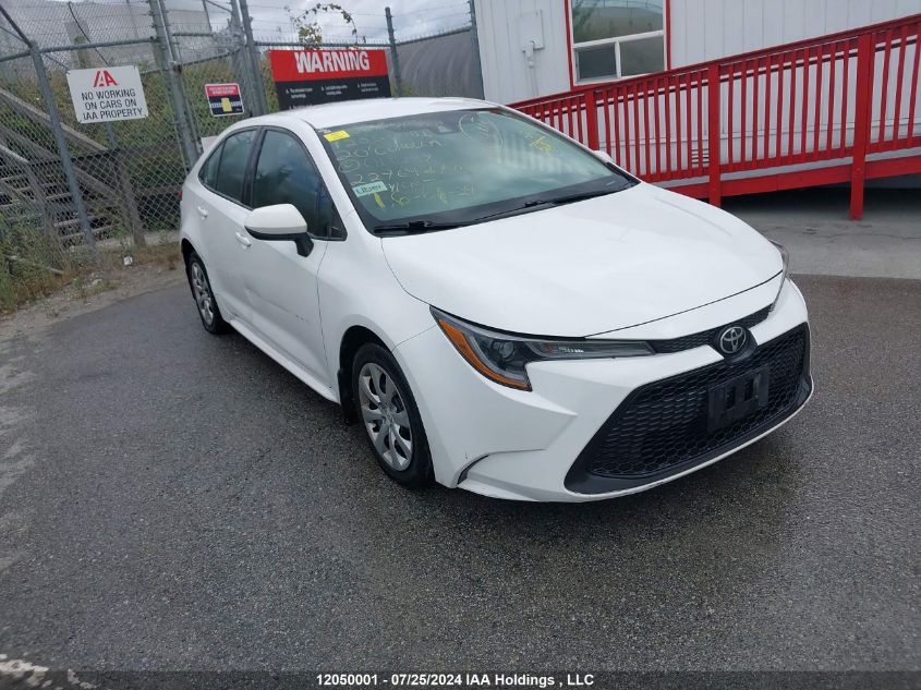 2020 Toyota Corolla L/Le/Xle VIN: 5YFBPRBEXLP011289 Lot: 12050001