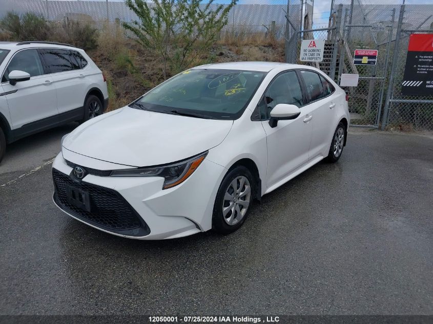 2020 Toyota Corolla L/Le/Xle VIN: 5YFBPRBEXLP011289 Lot: 12050001