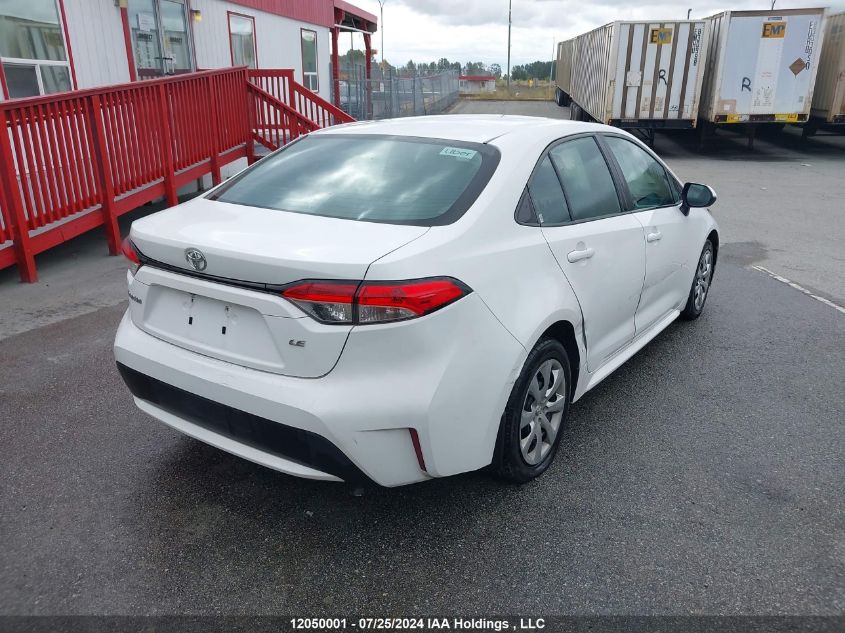 2020 Toyota Corolla L/Le/Xle VIN: 5YFBPRBEXLP011289 Lot: 12050001