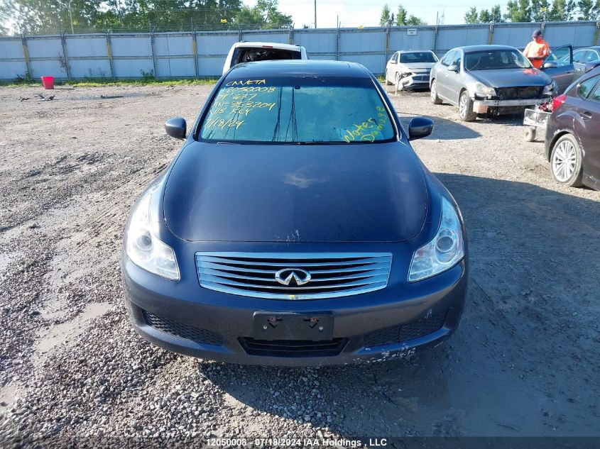 2009 Infiniti G37 VIN: JNKCV61F29M353204 Lot: 12050008