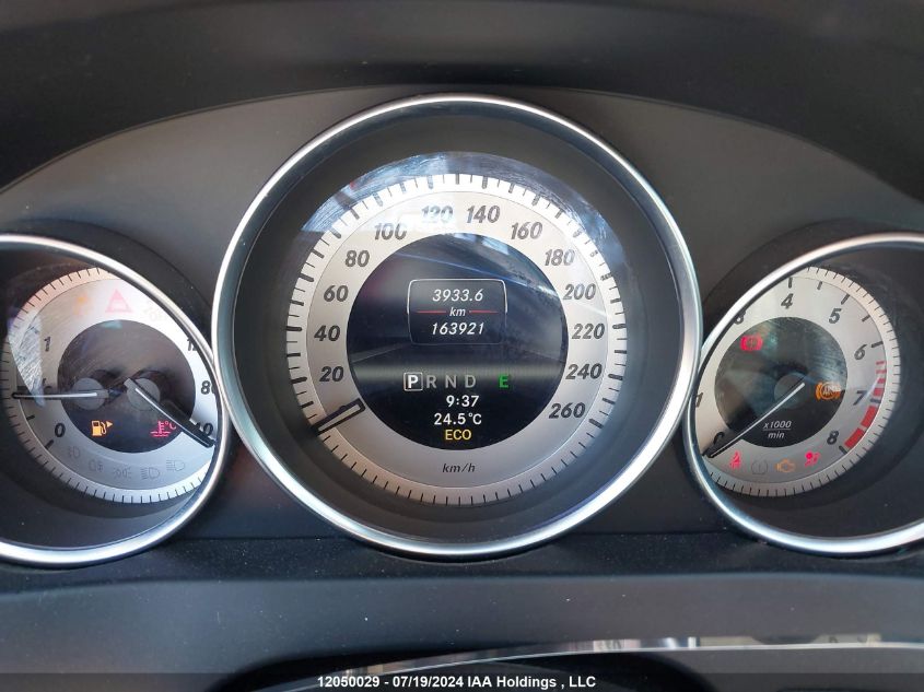 2013 Mercedes-Benz C-Class VIN: WDDGF8JB9DA761045 Lot: 12050029