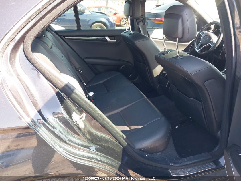 2013 Mercedes-Benz C-Class VIN: WDDGF8JB9DA761045 Lot: 12050029