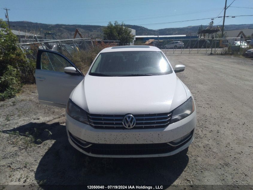 2013 Volkswagen Passat Se VIN: 1VWBN7A32DC076591 Lot: 12050040