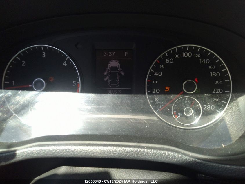 2013 Volkswagen Passat Se VIN: 1VWBN7A32DC076591 Lot: 12050040