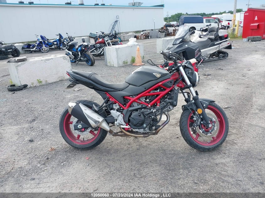 2022 Suzuki Sv650 A/X VIN: JS1VP55B9N7100311 Lot: 12050060