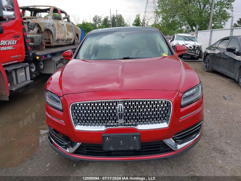 2020 Lincoln Nautilus Reserve VIN: 2LMPJ8K98LBL12883 Lot: 12050094