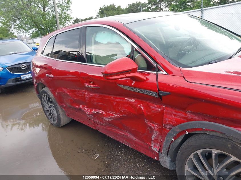 2020 Lincoln Nautilus Reserve VIN: 2LMPJ8K98LBL12883 Lot: 12050094