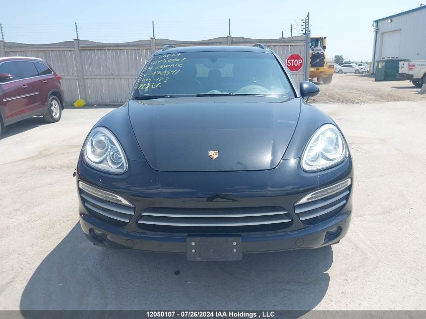 2014 Porsche Cayenne VIN: WP1AA2A26ELA92541 Lot: 12050107