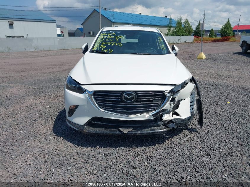 2022 Mazda Cx-3 VIN: JM1DKFD72N1603765 Lot: 12050108