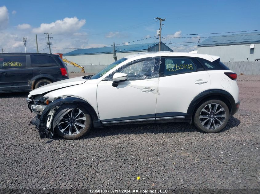2022 Mazda Cx-3 VIN: JM1DKFD72N1603765 Lot: 12050108