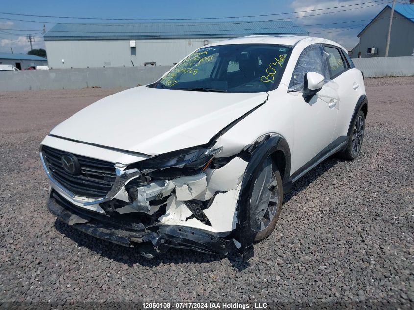 2022 Mazda Cx-3 VIN: JM1DKFD72N1603765 Lot: 12050108