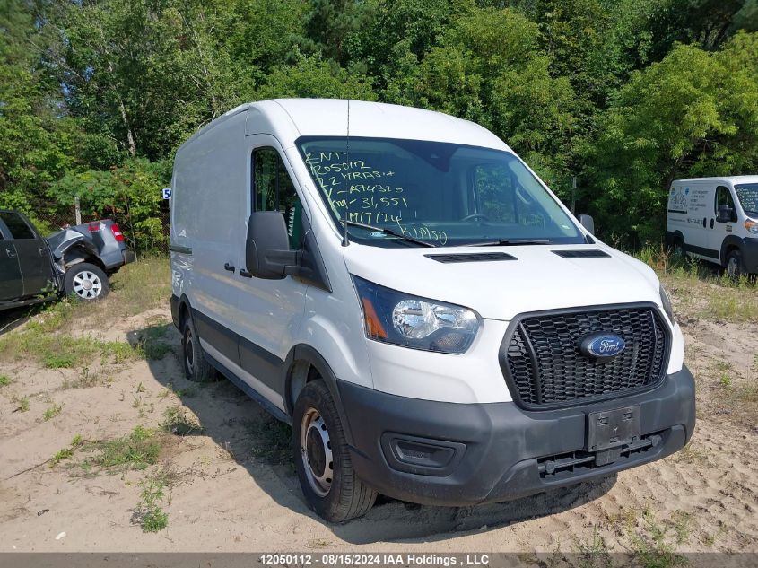 2022 Ford Transit T-250 VIN: 1FTBR1C8XNKA74320 Lot: 12050112