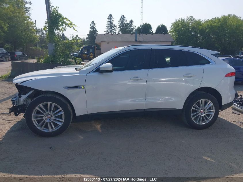 2019 Jaguar F-Pace VIN: SADCK2FX7KA394802 Lot: 12050113