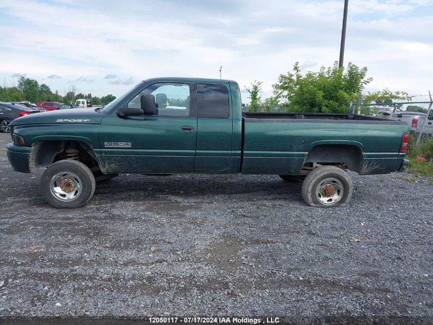 1999 Dodge Ram 2500 VIN: 1B7KF2366XJ637840 Lot: 12050117