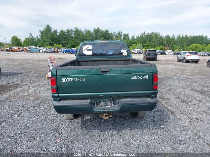 1999 Dodge Ram 2500 VIN: 1B7KF2366XJ637840 Lot: 12050117