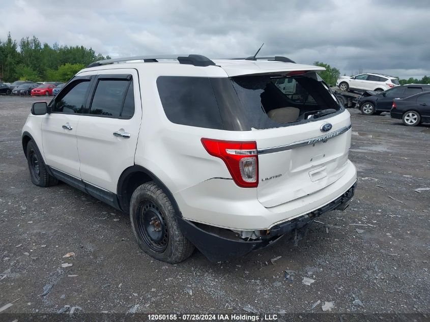 2013 Ford Explorer Limited VIN: 1FM5K8F88DGC64698 Lot: 12050155