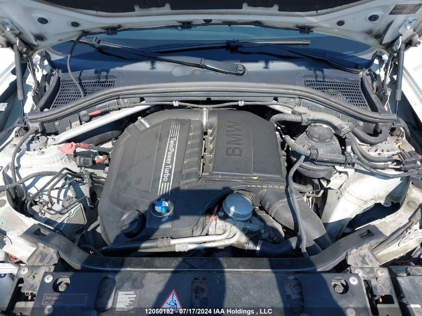 2012 BMW X3 VIN: 5UXWX7C5XCL976018 Lot: 12050182