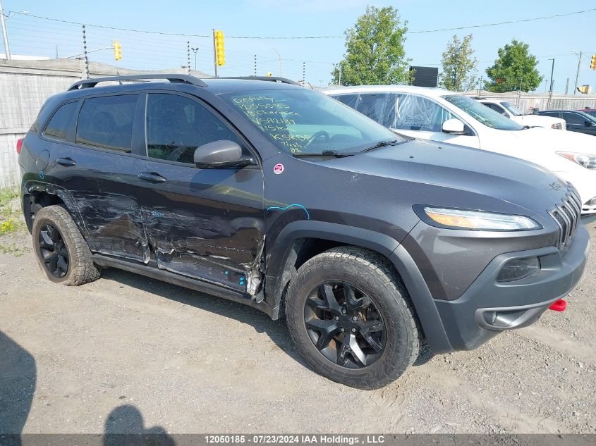 2018 Jeep Cherokee Trailhawk VIN: 1C4PJMBX1JD592189 Lot: 12050185