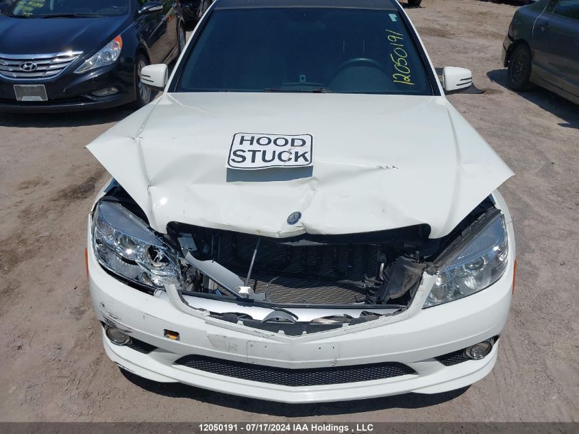 2010 Mercedes-Benz C-Class VIN: WDDGF8FB9AF519346 Lot: 12050191