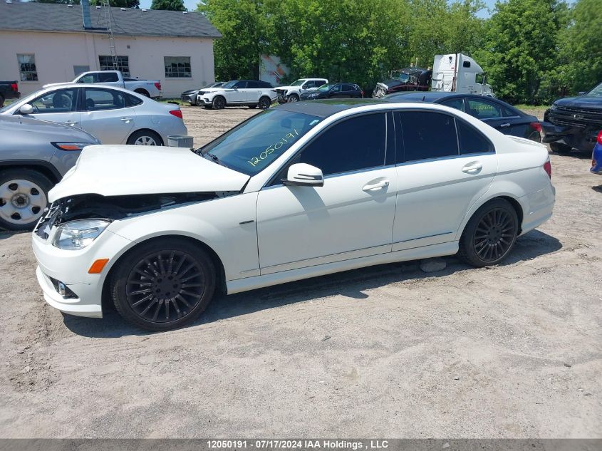 2010 Mercedes-Benz C-Class VIN: WDDGF8FB9AF519346 Lot: 12050191