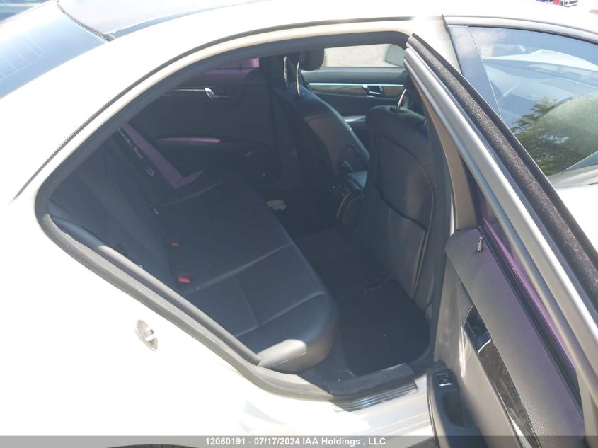 2010 Mercedes-Benz C-Class VIN: WDDGF8FB9AF519346 Lot: 12050191