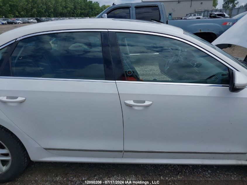 2012 Volkswagen Passat VIN: 1VWCH7A39CC081569 Lot: 12050208