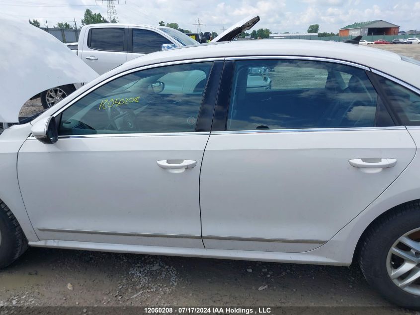 2012 Volkswagen Passat VIN: 1VWCH7A39CC081569 Lot: 12050208