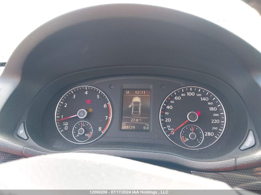 2012 Volkswagen Passat VIN: 1VWCH7A39CC081569 Lot: 12050208