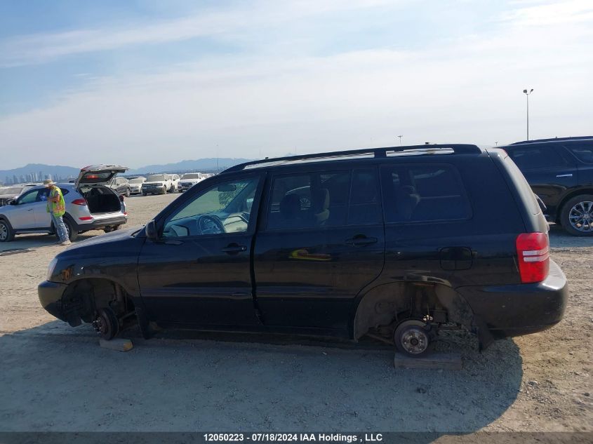 2001 Toyota Highlander VIN: JTEHF21A310015142 Lot: 12050223