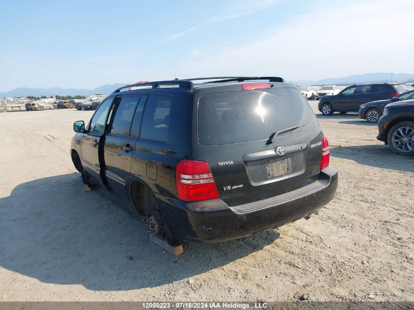 2001 Toyota Highlander VIN: JTEHF21A310015142 Lot: 12050223