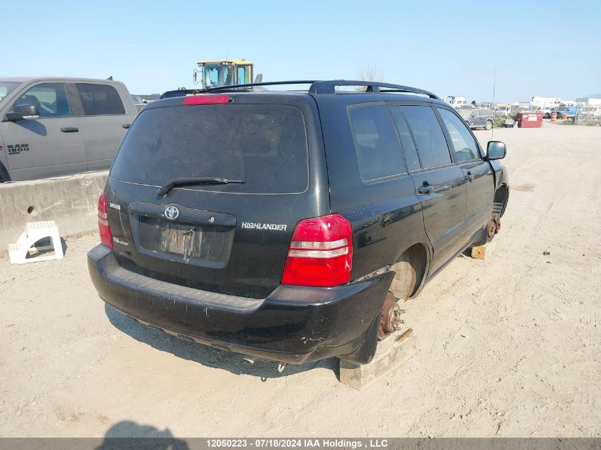 2001 Toyota Highlander VIN: JTEHF21A310015142 Lot: 12050223