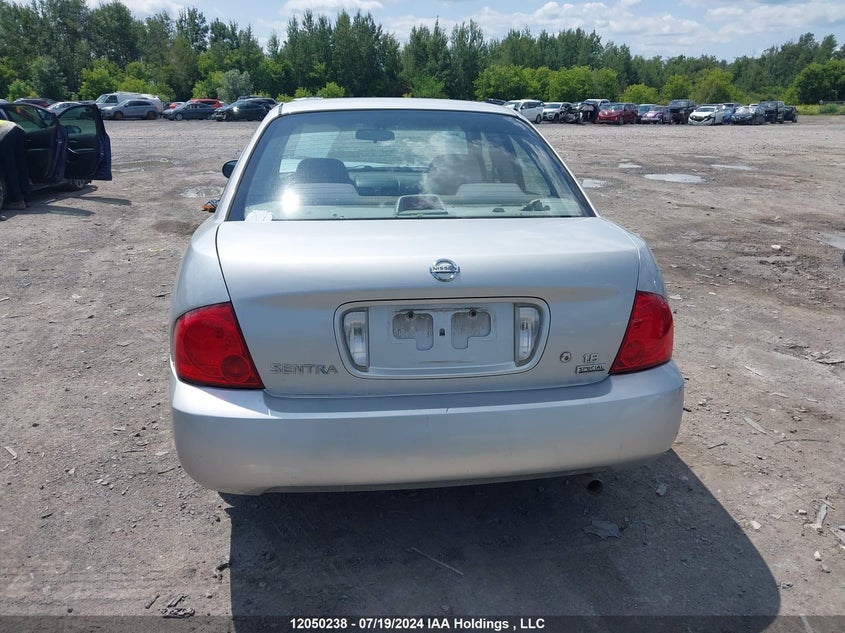 2006 Nissan Sentra 1.8 VIN: 3N1CB51D86L475013 Lot: 12050238