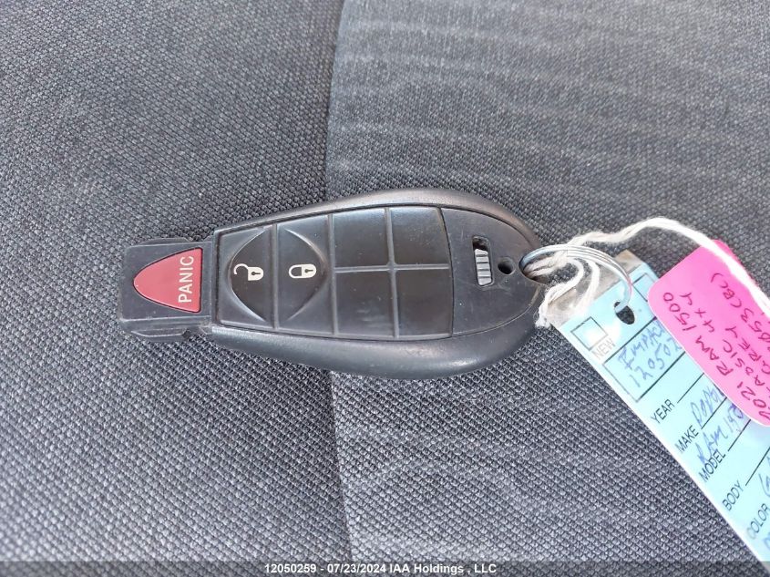 2021 Ram 1500 Classic Tradesman VIN: 3C6RR7KGXMG571293 Lot: 12050259