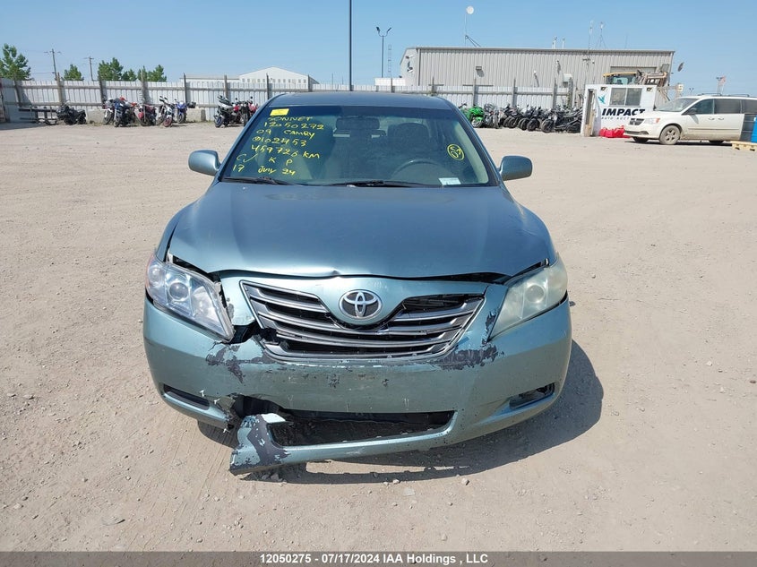2009 Toyota Camry Hybrid VIN: 4T1BB46K29U102453 Lot: 12050275