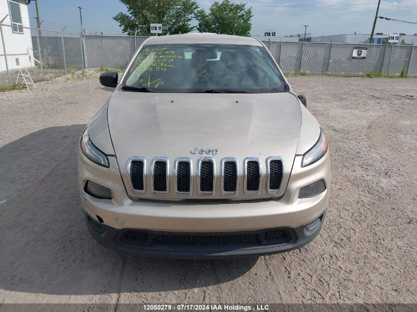 2015 Jeep Cherokee Sport VIN: 1C4PJLAB5FW535229 Lot: 12050279