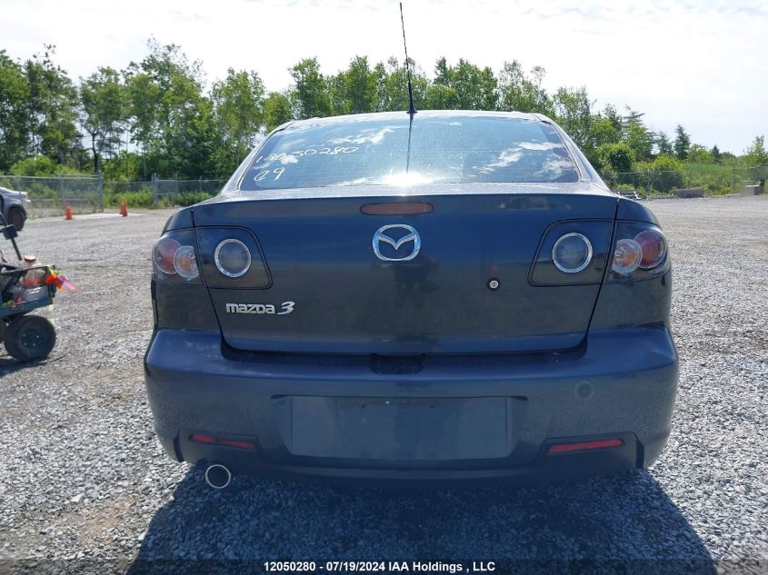 2009 Mazda Mazda3 VIN: JM1BK32F291250949 Lot: 12050280