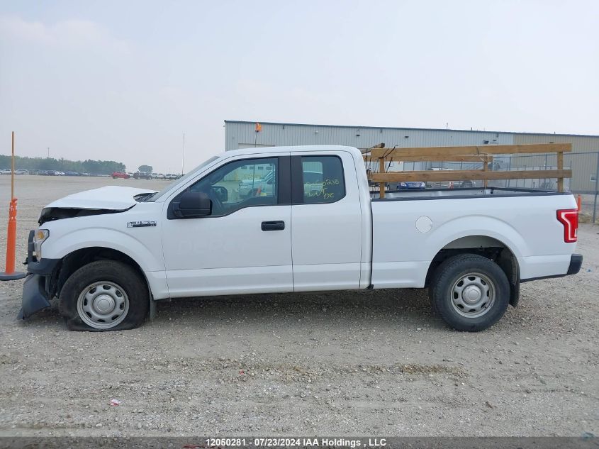 2016 Ford F150 Super Cab VIN: 1FTEX1E80GFC88003 Lot: 12050281