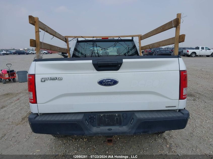 2016 Ford F150 Super Cab VIN: 1FTEX1E80GFC88003 Lot: 12050281