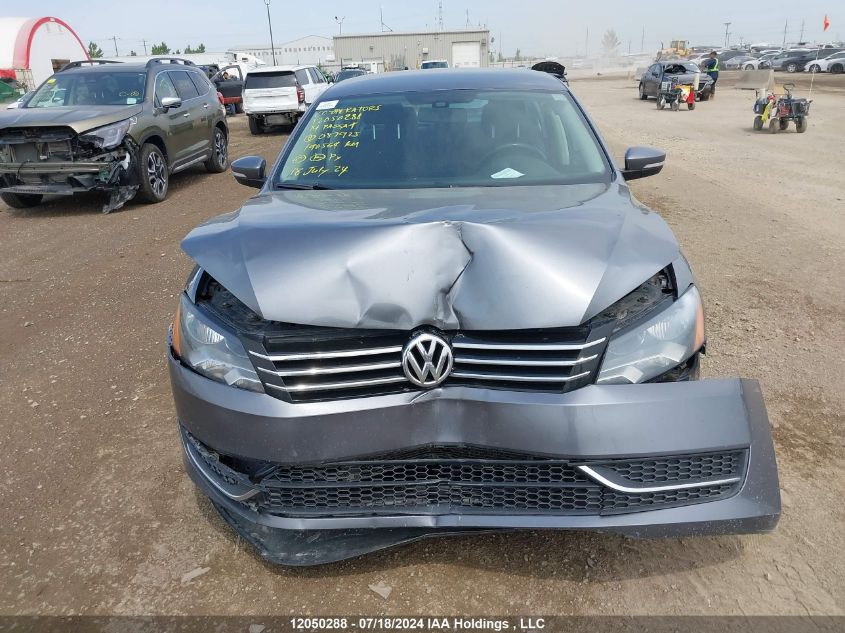 2014 Volkswagen Passat VIN: 1VWAS7A38EC087925 Lot: 12050288