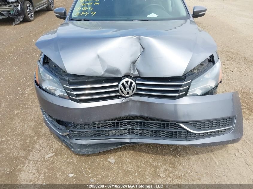 2014 Volkswagen Passat VIN: 1VWAS7A38EC087925 Lot: 12050288