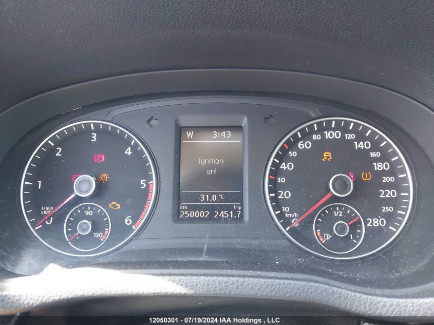 2013 Volkswagen Passat VIN: 1VWCN7A34DC141932 Lot: 12050301