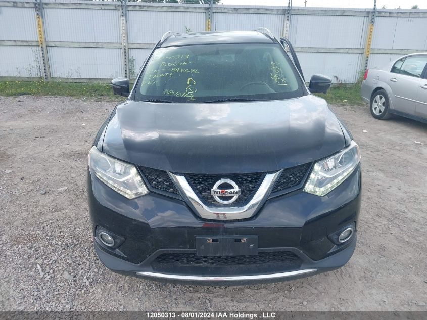 2016 Nissan Rogue VIN: 5N1AT2MV8GC849696 Lot: 12050313