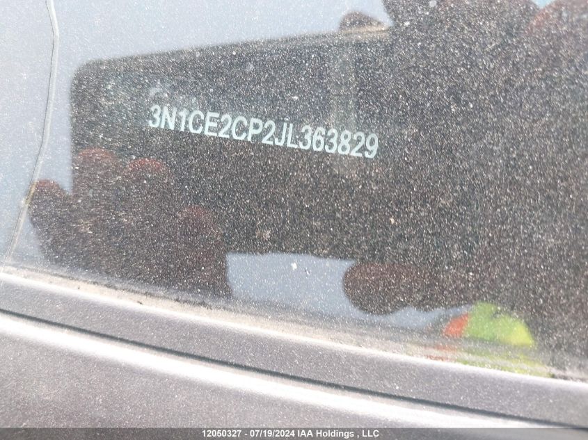 2018 Nissan Versa Note VIN: 3N1CE2CP2JL363829 Lot: 12050327