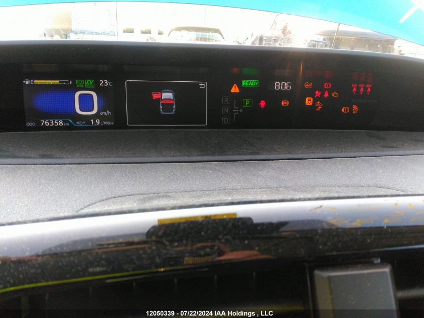 2022 Toyota Prius Prime Le/Xle/Limited VIN: JTDKAMFP1N3201154 Lot: 12050339