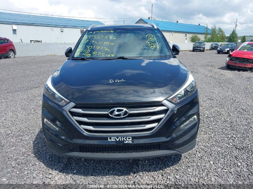 2017 Hyundai Tucson Limited/Sport And Eco/Se VIN: KM8J3CA49HU501712 Lot: 12050346