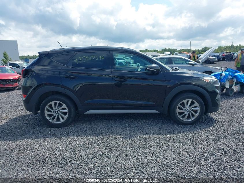 2017 Hyundai Tucson Limited/Sport And Eco/Se VIN: KM8J3CA49HU501712 Lot: 12050346